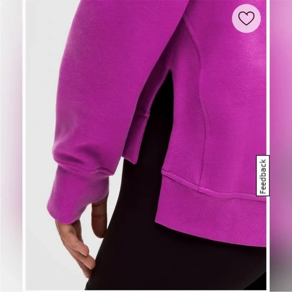 Lululemon Athletica Vibrant Magenta Hoodie - Picture 3 of 6